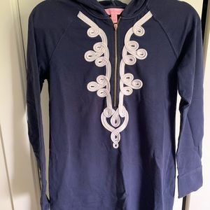 Lilly Pulitzer Skipper 1/2 Zip Popover Dress